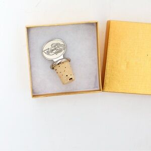 Don Alfonso Bottle Stopper Cork Barware Gift restaurant 1890 luxury gold